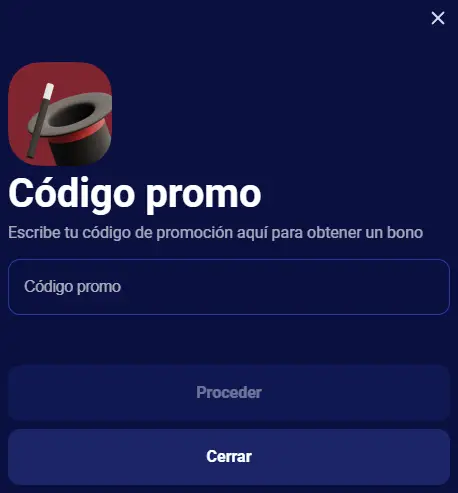 Activación de bonos promocionales en Spinay Casino